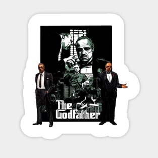 Godfather design artwork Sticker